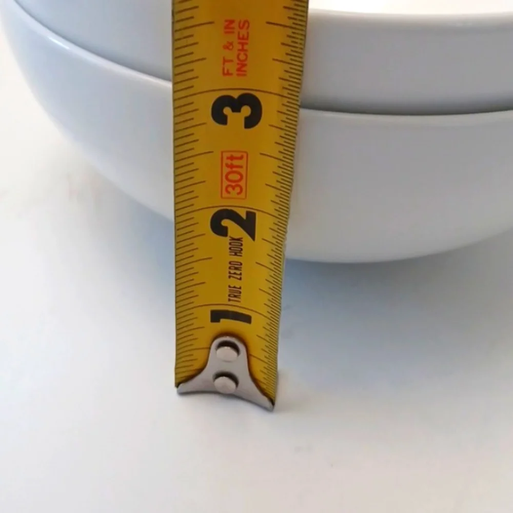 Crate & Barrel Aspen Essential Bowls White Cereal Soup